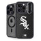 MLB Chicago White Sox - Solid Distressed iPhone 14 Pro Kickstand Case